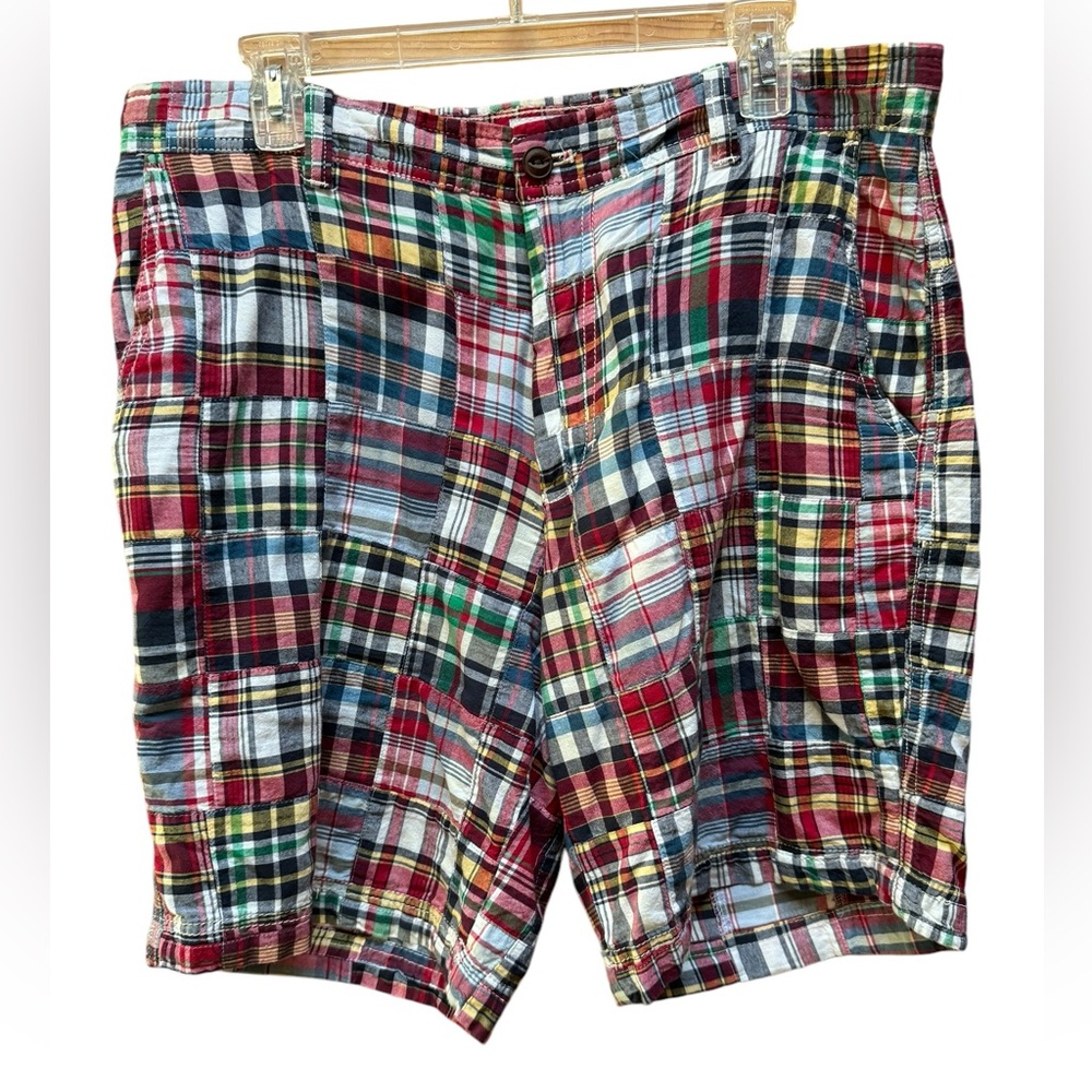 Izod‎ 100% Cotton Plaid Shorts